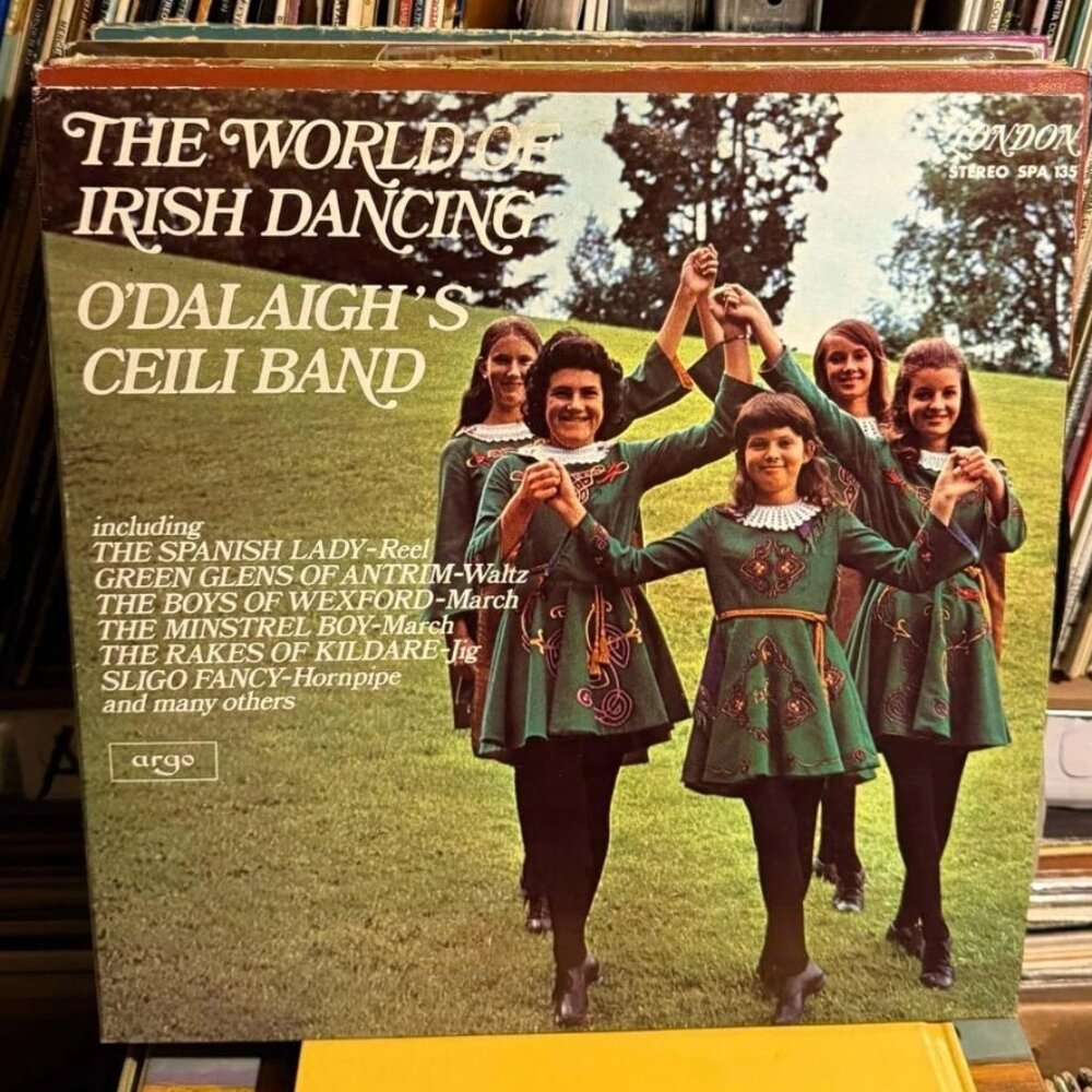 O'Dalaigh's Ceili Band – The World Of Irish Dancing Vinyl Record LP VG+ AB87